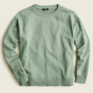 J.Crew University terry sweatshirt with Crew™ logo